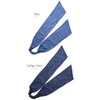 Vingtaine H7547-BL- Hair Band, Dungaree, Asymmetric, Denim Style, Ribbon, Simple,
