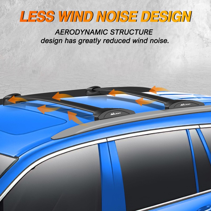Nilight Roof Rack Cross Bars Fit for Honda Pilot 2016