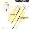 Extend A Vue Telescoping Inspection Mirror - Standard Fiberglass, Lightweight