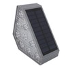 Solar Step Lamp Warm Light Button Light Sensor Control IP67