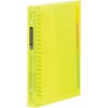 Maruman F381C-04 Loose Leaf Binder, A5, Septocrulle, 20 Holes, Yellow
