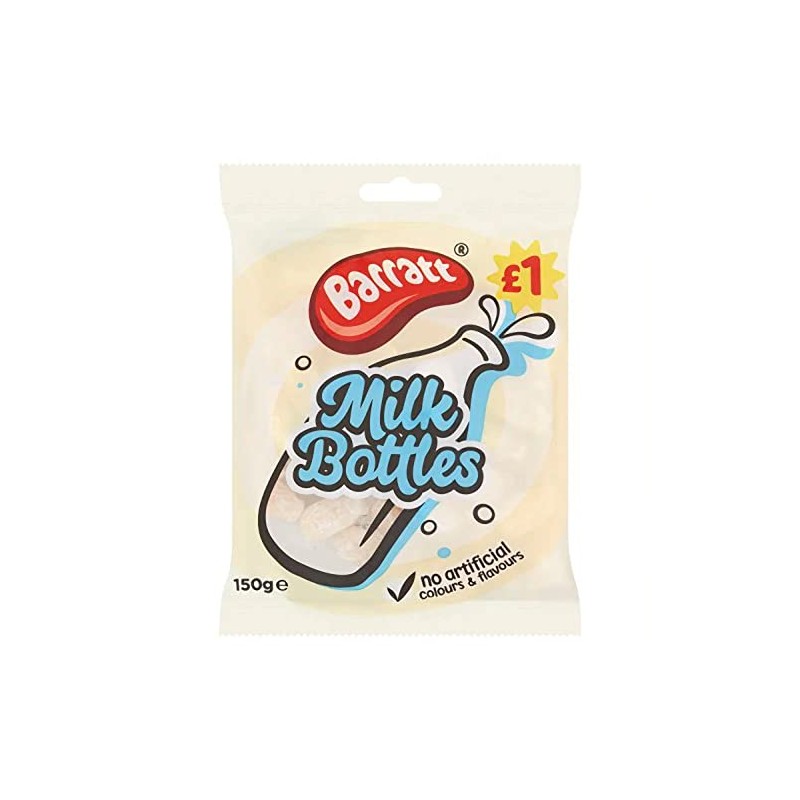 Barratt Milk Bottle Bags - 150g - Pack of 3