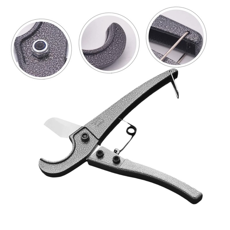 Mipcase Heavy Duty Hose Cutter Professional Tube Cutting Scissors with