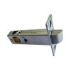 Dixiao Stainless Steel Black Round Recessed Door Lock, Hidden Install