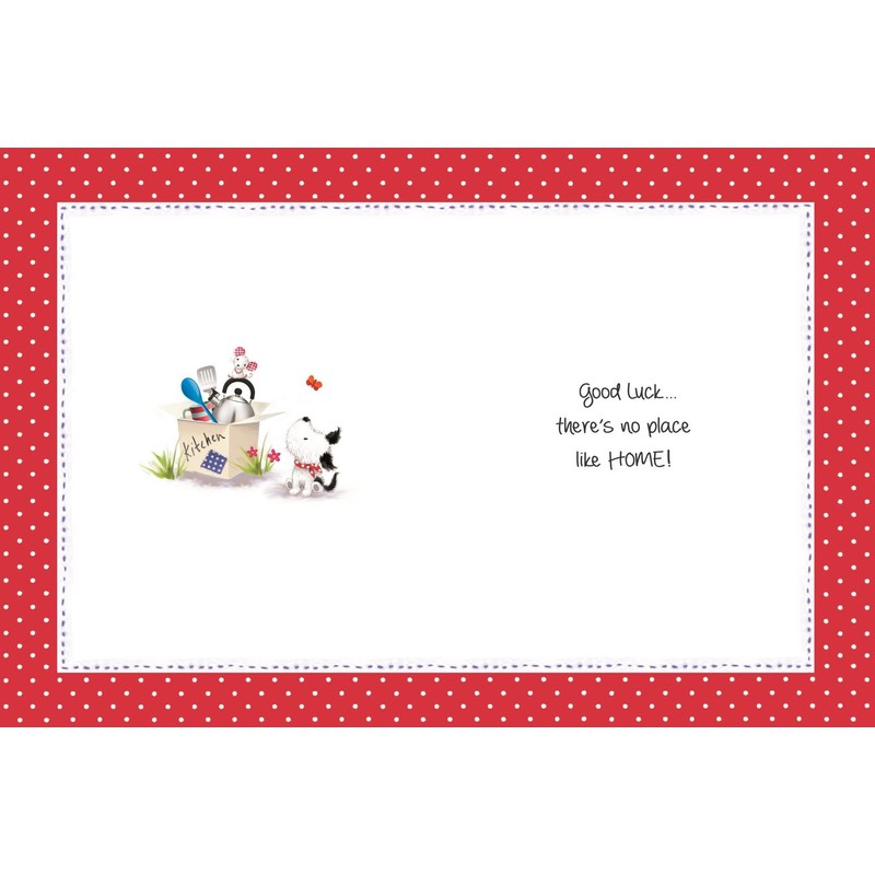 Jonny Javelin Happy New Home Wishes Card
