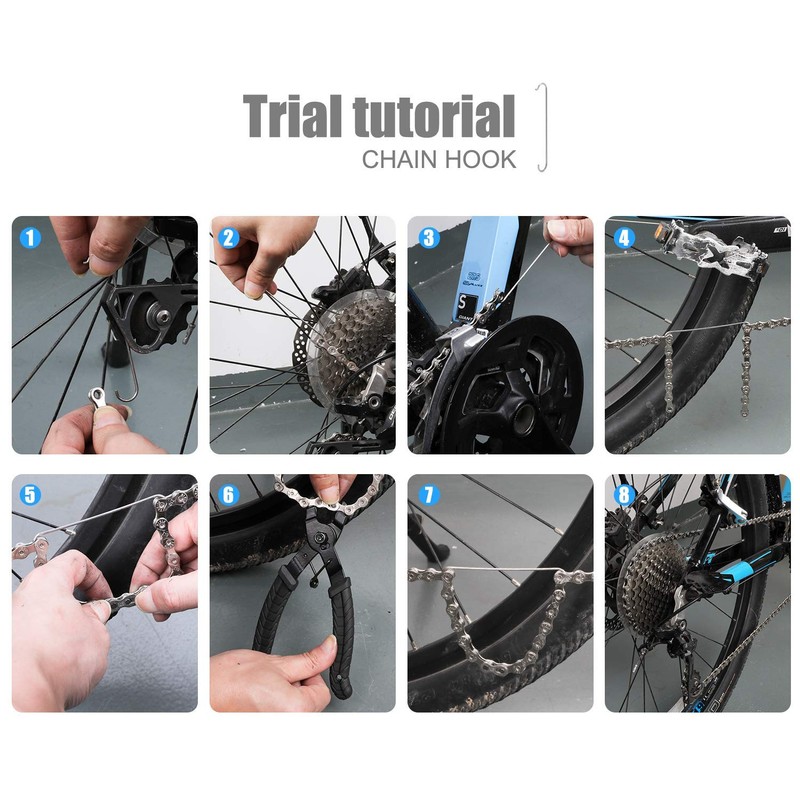 VOANZO Bicycle Chain, Full plating Silver Rust-proof Mountain Road Bike
