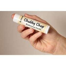 Chubby Chap - Three (3x) Large Jumbo Chapstick Natural Chapstick - 1/2 Ounce Lip Balm (Butter Cream)