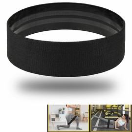 Syiyunran Resistance Bands Fitnessbänder - Schwarz 84 x 8 cm, Widerstandsbänder für Krafttraining Muskelaufbau hip Beintraining Gymnastikband Workout Yoga Pilates Widerstand Klimmzüge