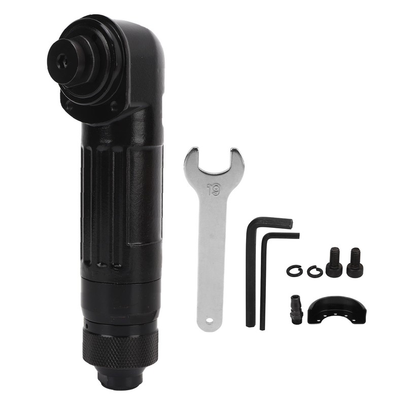 Pneumatic Angle Grinder with Hex Wrench High Strength 15000RPM Air