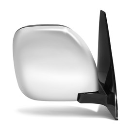 DNA MOTORING Passenger Right Side Door Mirror Compatible With Mitsubishi Montero 2001-2006, With Power & Heated Glass Chrome Cover, MR478840, OEM-MR-MI1321156