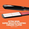 SBB Straight Up Shine XL Keramik-Glätteisen, extrabreite Keramikplatten mit Makadamia-