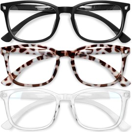 CCVOO CCVOO 3 pack Lesebrillen damen herren mit blaulichtfilter Augenoptik Brille Lesehilfe für Damen Herren