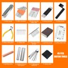 45Pcs Guitar Tool Kit, Guitar Repair Kit, Guitar Setup Kit,