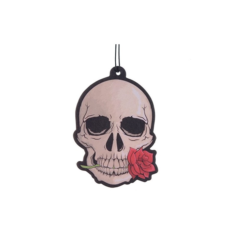 Gothic Skull Design Rose Fragranced Air Freshener