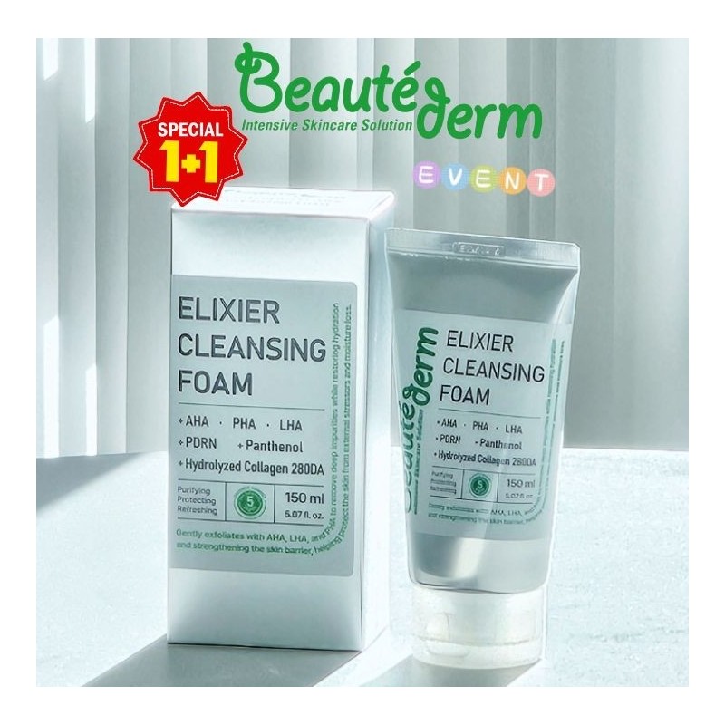 Bottederm Elysier Cleansing Foam 150ml+sample / 보떼덤 엘리시어 클렌징 폼