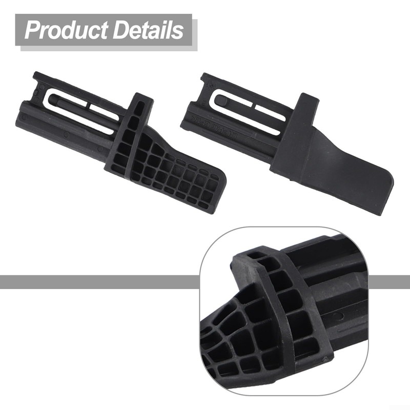 2pcs Boot Lid Bracket Pair Boot Cover Guide Pin For