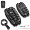 Heavy Duty Zinc Alloy Key Fob Cover for Toyota 2020–2024