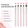Eyeshadow Brush Set, 5Pcs Eye Makeup Brushes with Blending &