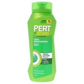 PERT Champú y acondicionador 2 en 1 Complete Clean – Champú para hombre de uso diario – Acondicionador para cabello para hombres – Elimina la suciedad