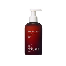 By Rosie Jane Chill Body Milk Skin Care - Milk Toner to Help Tone, Tighten and Hydrate Skin - Body Care Made with Peppermint, Mandarin & Cypress - Helps Promote Anti-Aging & Boost Radiance (250ml)