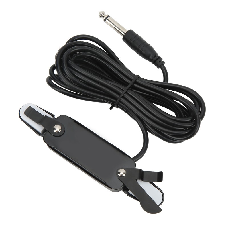 Acoustic Guitar Electric Transducer Soundhole Pickup Preamplifier Punching Free Accessories