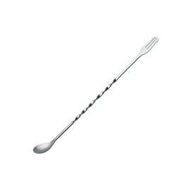 Vintage Inox Bar Spoon, Small, Made in Japan, VINTAGEINOX, Bar, Cocktail, Alcohol, Stainless Steel, Aged, Unbreakable, Dishwasher Safe