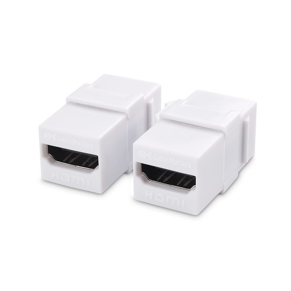 Cable Matters Cable Matters 2-Pack 8K HDMI Keystone Jack with