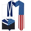 2025 Scotland Flag and USA Flag Graduation Stole Graduation Sash