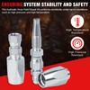 PIKWO 2-Pack Hydraulic Hose Field Repair Kit,1/2" Inner Diameter Reusable