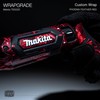 WRAPGRADE Custom Wrap Decal Stickers compatible with Makita TD022D Impact