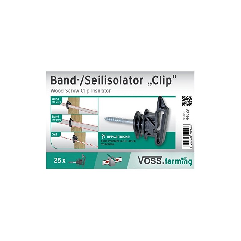 VOSS.farming 25x Broadband Insulator up to 40 mm Tape and