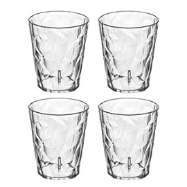 Koziol Superglas Club No. 1, set of 4, crystal clear, 250 ml, transparent, 4409535