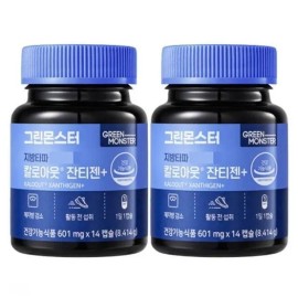 Green Monster [하프클럽]그린몬스터 지방타파 칼로아웃 잔티젠 추천 14캡슐 X2