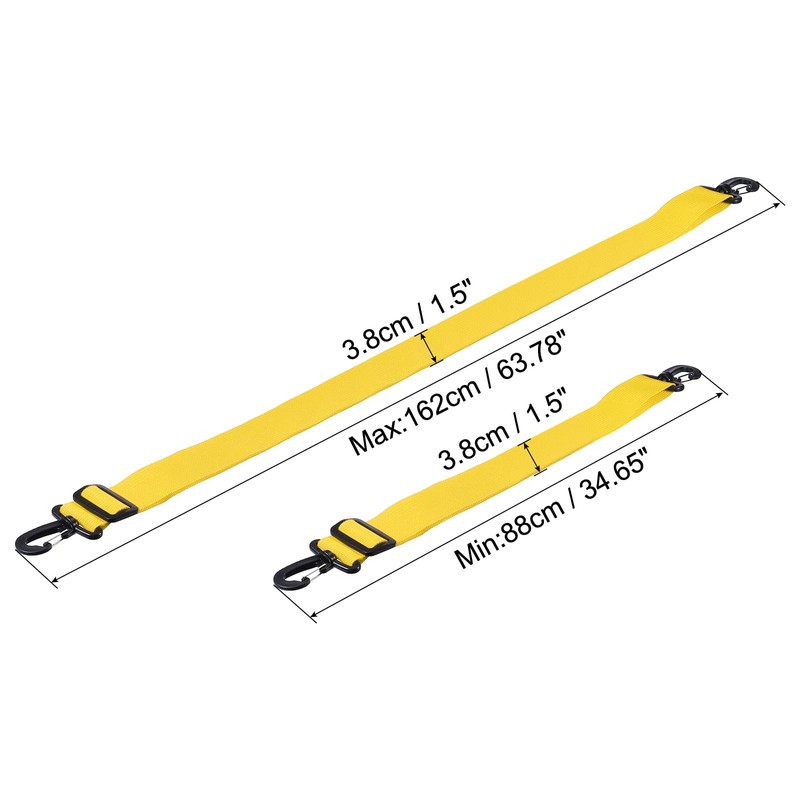 PATIKIL Ski Boot Carrier Strap, 2 Pack Snowboard Boots Carrying