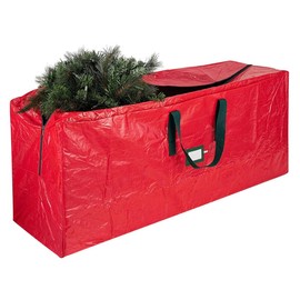 Christmas Tree Storage Bag Strong Waterproof Xmas Disassembled Trees Bag with Reinforced Handles Rectangle