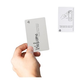 Wholesale Hotel Products RFID Key Card – 1K Chip – Compatible with Onity, Ilco, Saflok, Kaba, Securelox, Miwa – Hotel & Motel Door Access System – Magnetic Electronic Security Lock - (250 Pack)