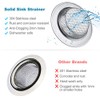 Kitchen Sink Drain Strainer 6 Pack Stainless Steel Sink Stopper,