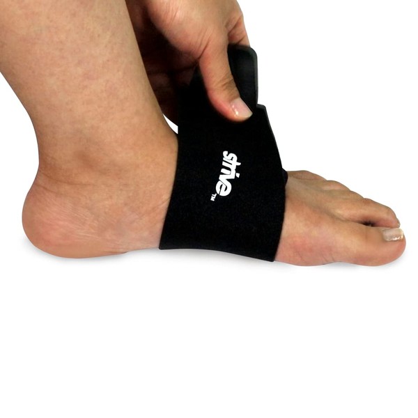 Strive Plantar Fasciitis Support Strap and Brace, Joint Pain Relief and Muscle Recovery for Sports and More, For Men or Women, Made in the USA