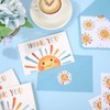 Whaline 24 Pack Boho Sun Thank You Cards Blue Brown