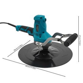 Electric Cement Mortar Trowel Concrete Handheld Concrete Grinder Wall Smoothing Polishing Machine 50-100RPM