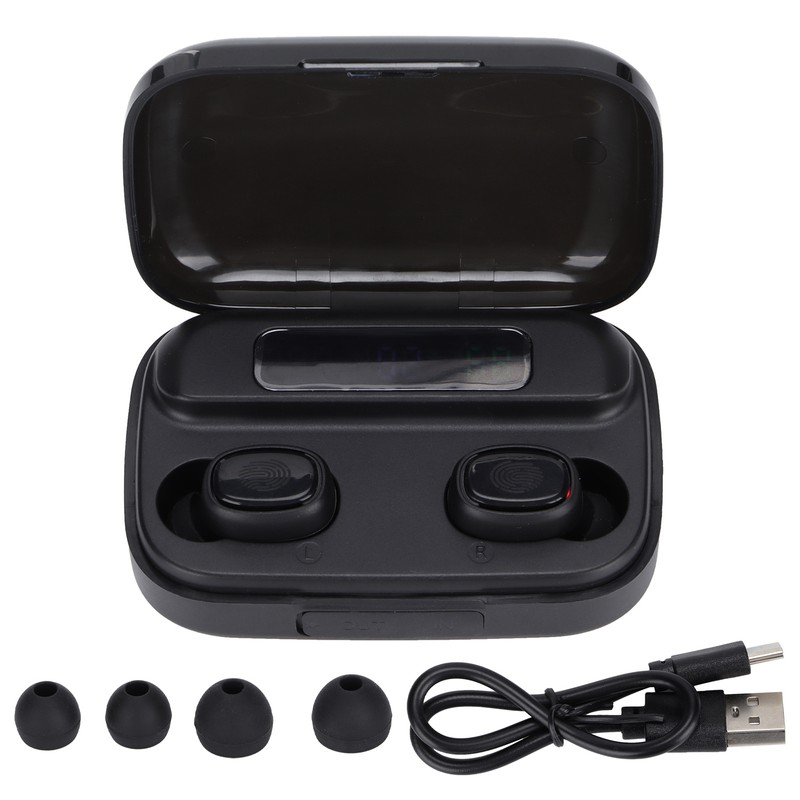Bluetooth Earphone True Wireless Stereo Smart Connection Rechargeable Binaural Earphones