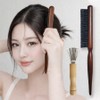 Seldam Volume Up Shiny Hair Pig Hair Hair Brush, 1 Piece, Wood / 셀담 볼륨업 윤기나는 머리 돈모 헤어 브러쉬, 1개, 우드