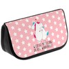 Parent-New Mr. & Mrs. Panda Cosmetic Bag Unicorn Message, Red