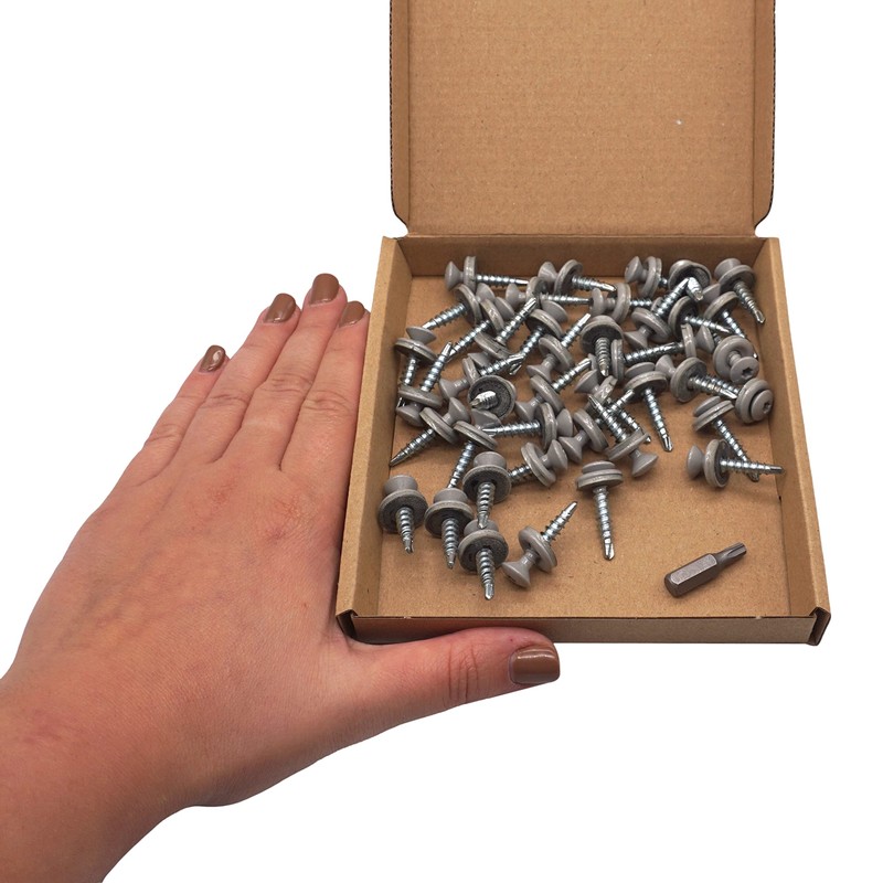 SKIR'CO (Pack of 40) Roof Screws 4.8 x 28 mm