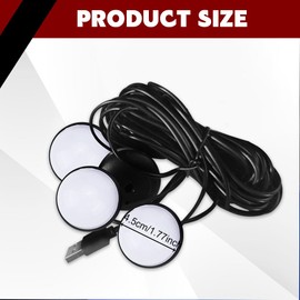 Lyxheth Car Interior LED Lights, Neon Lights for Cars, 4 in 1 Cars Decoration Lights Kit with USB Port, Auto Accessories Self-Adhesive Vehicle Interior Atmoshpere Bulb for Car, Garden, Home (Pink)