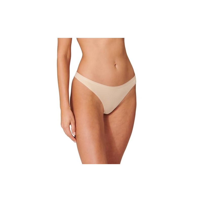 Schiesser Women's 2 Pack String Organic Cotton - 95/5 Organic,