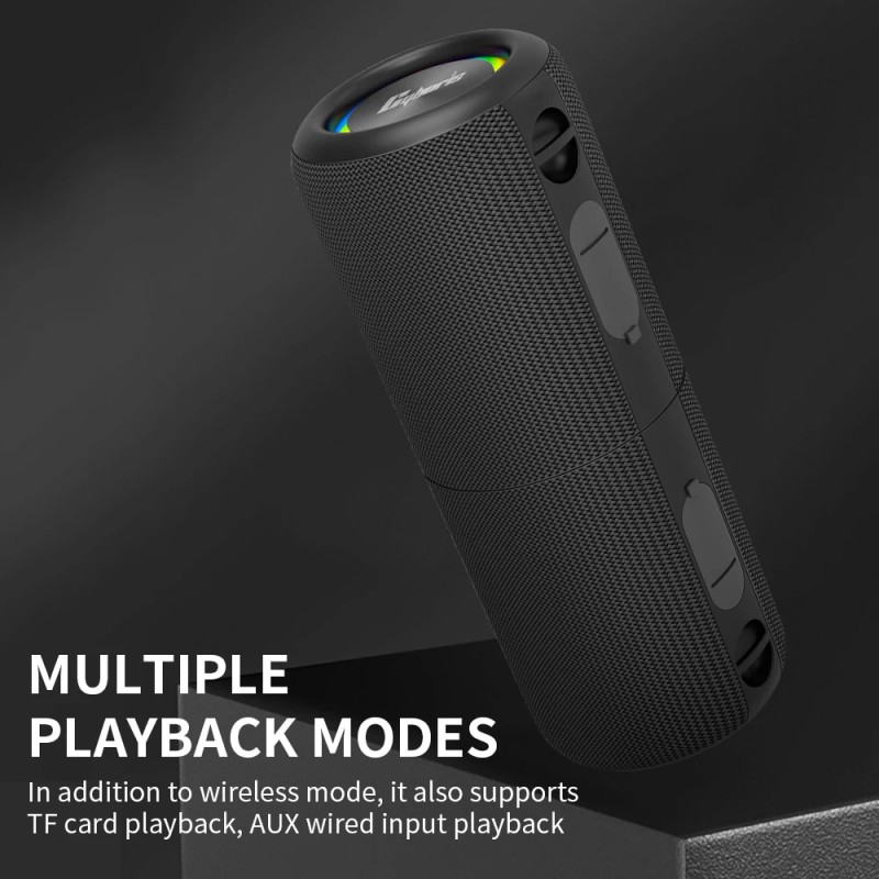 2 in 1 Dual Splittable BT5.3 Speaker, IPX6 Waterproof Blue-tooth