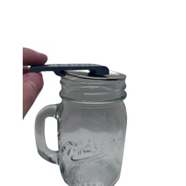 Designz3D Canning and Mason Jar Opener, Easy Release Vacuum Seal for all lids magnetic (Gray)