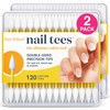 Fran Wilson NAIL TEES COTTON TIPS 120 Count (2 PACK)