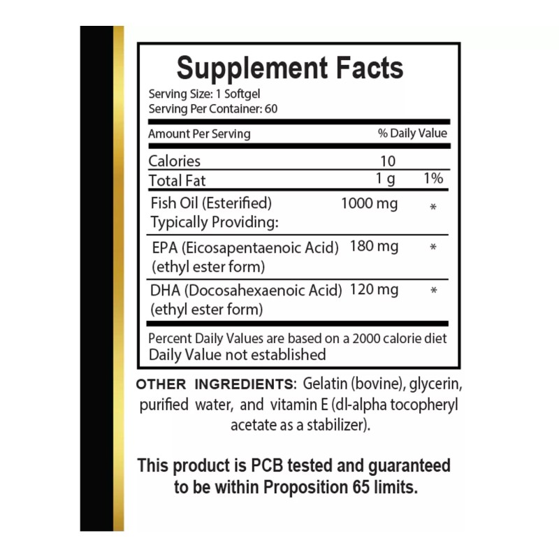 OLANTA TRADE SOLUTION FISH OIL OMEGA 3 SUPPLEMENTS Triple Strength